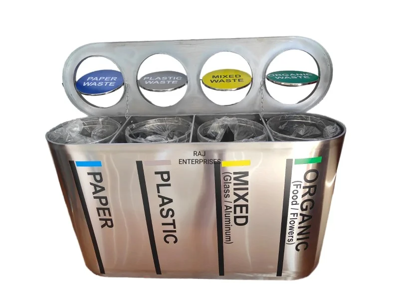 4-in-1 SS Dustbin System